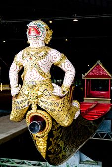Prow Of The Emperor S Barge, Bangkok, Thailand Royalty Free Stock Image Prow Of The Emperor S Barge, Bangkok, Thailand Royalty Free Stock Image