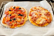 Two Pizza Stock Images