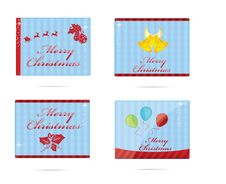 Xmas And New Year Sign Set Stock Photography Xmas And New Year Sign Set Stock Photography