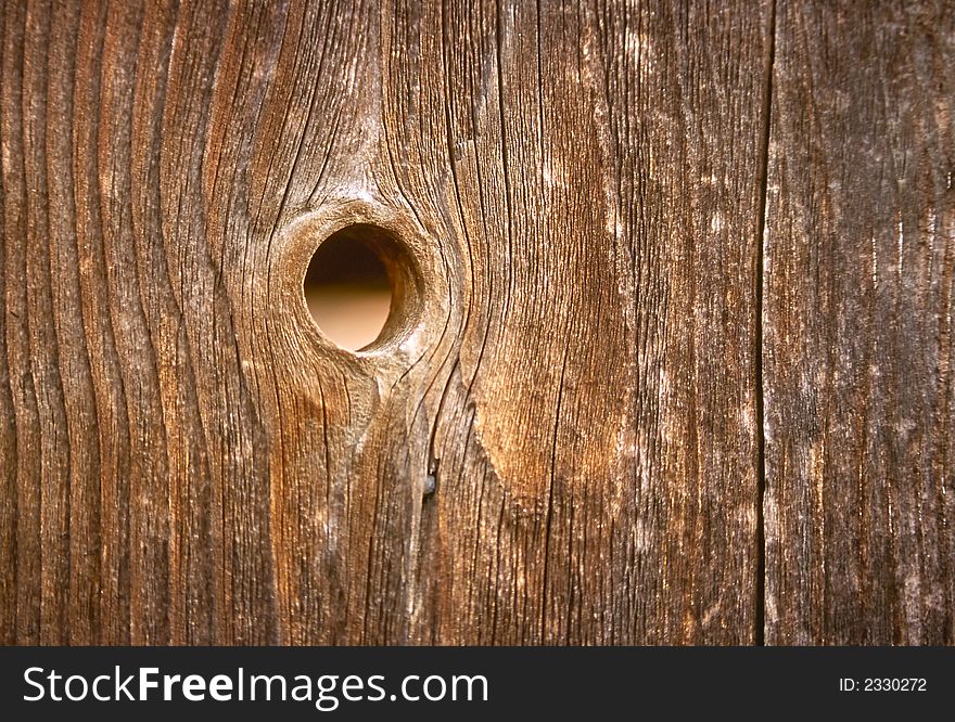 Wooden plank with knothole, nice background image. Wooden plank with knothole, nice background image