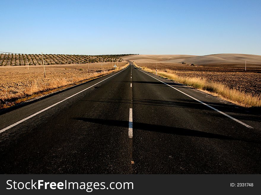 On The Road Outside Sevilla