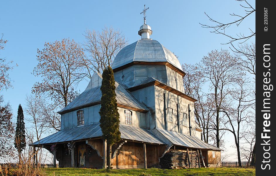 Old orthodox church in Ukraine