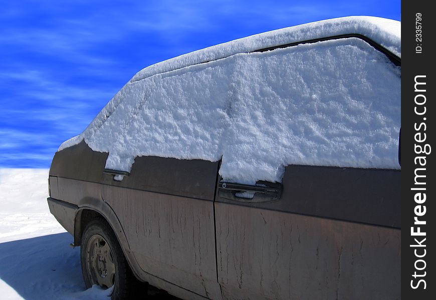 Car In Snow