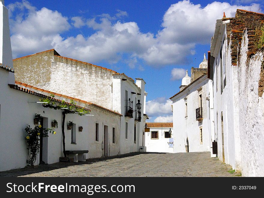 Street of monsaraz, old village