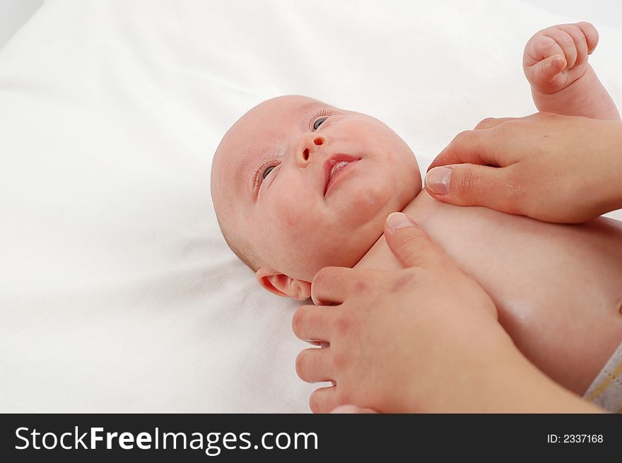 Newborn Child Massage 11