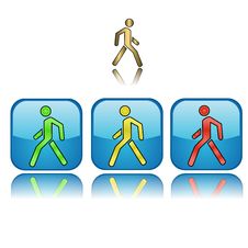 Pedestrian Crossing Sign 2 Royalty Free Stock Image Pedestrian Crossing Sign 2 Royalty Free Stock Image