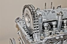 Old Car Engine Stock Photography Old Car Engine Stock Photography