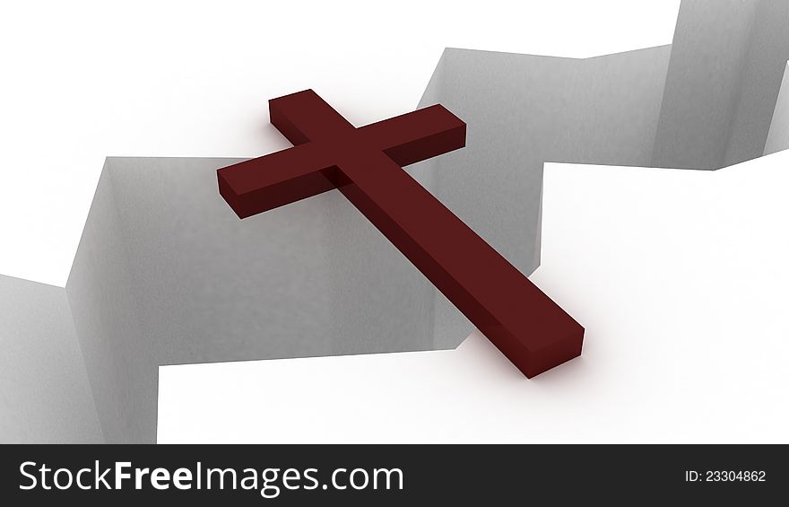 The christian cross