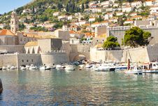Exterior Of Dubrovnik Town. Royalty Free Stock Images Exterior Of Dubrovnik Town. Royalty Free Stock Images