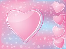 Valentine S Day Romantic Background W Stock Images