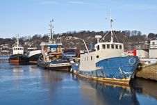 Fishing Boats And Tugs. &x28;6&x29; Stock Image Fishing Boats And Tugs. &x28;6&x29; Stock Image