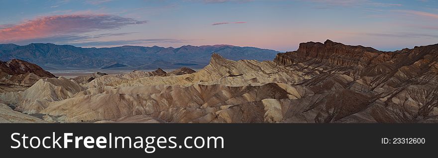 Image of Zabriskie Point in Death Valley National Park, California, USA. Image of Zabriskie Point in Death Valley National Park, California, USA