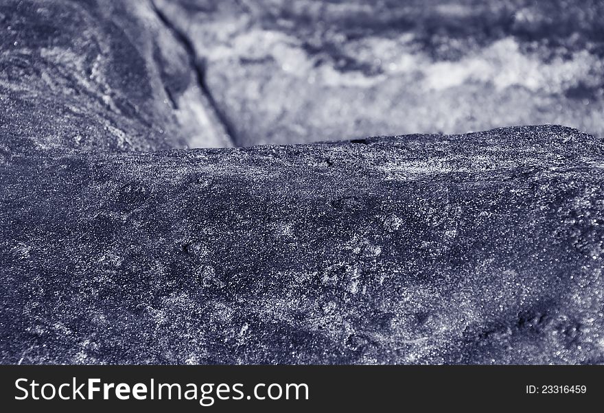 Rock formations and patterns in countryside scene. Rock formations and patterns in countryside scene