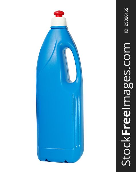 Blue Cleaning Bottle