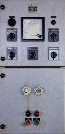 Control Panel Royalty Free Stock Image