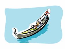 Venetian Gondola Royalty Free Stock Photos Venetian Gondola Royalty Free Stock Photos