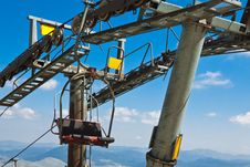 Ropeway On Mount Savin Kuk. National Park Durmitor Royalty Free Stock Photo Ropeway On Mount Savin Kuk. National Park Durmitor Royalty Free Stock Photo