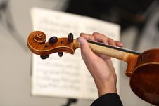 Orchestra Of Classical Music With Violin Royalty Free Stock Photography Orchestra Of Classical Music With Violin Royalty Free Stock Photography