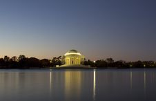 Sunrise At The Jefferson Memorial Stock Images Sunrise At The Jefferson Memorial Stock Images