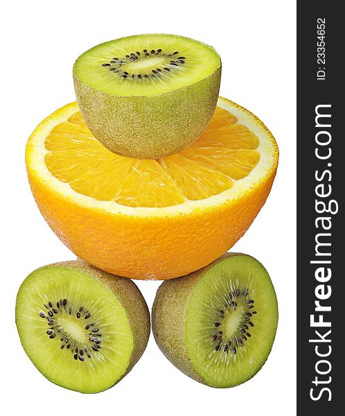 Kiwi And Orange