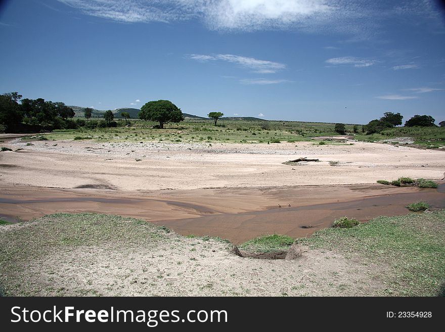 Dry Mara River