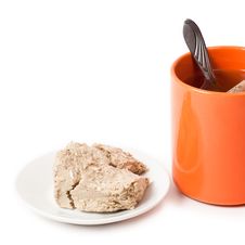 Tea And Halva Stock Images Tea And Halva Stock Images