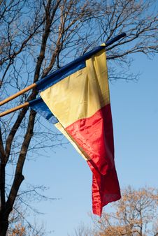Romanian Flag Royalty Free Stock Photo Romanian Flag Royalty Free Stock Photo