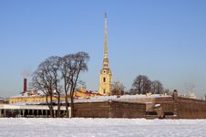 The Peter And Paul Fortress In St.-Petersburg Stock Photo The Peter And Paul Fortress In St.-Petersburg Stock Photo