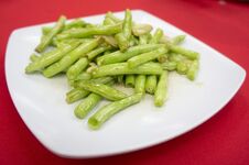 Baby French Bean Royalty Free Stock Images Baby French Bean Royalty Free Stock Images