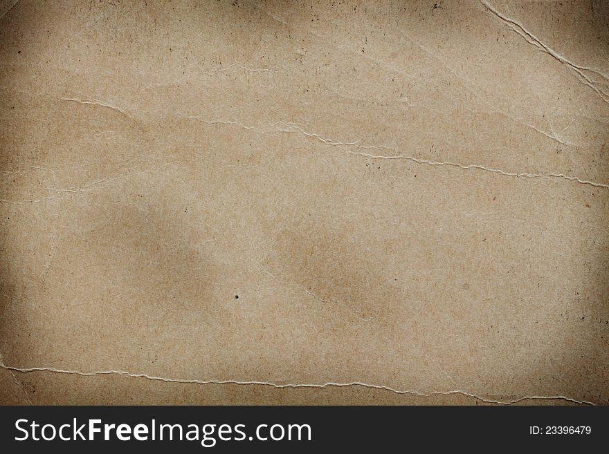 The background of the old, rough, wrinkled paper. The background of the old, rough, wrinkled paper.