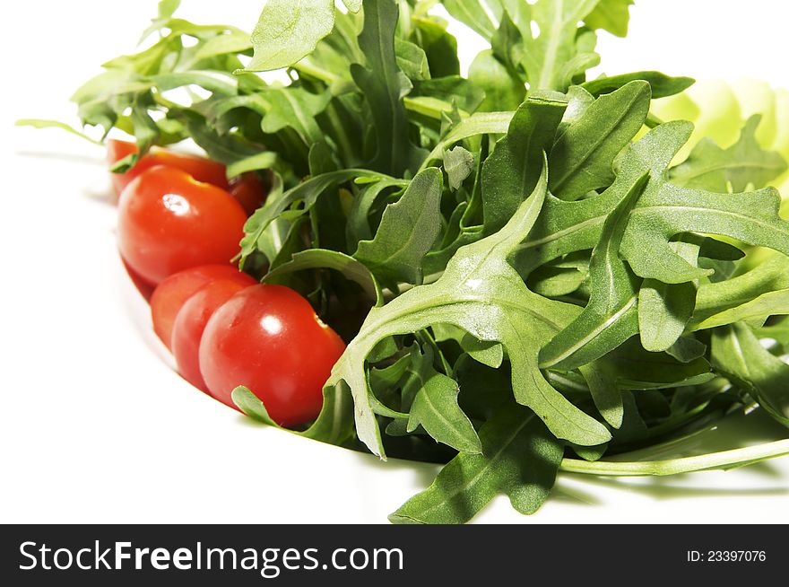 Tomatoes And Fresh Herbs