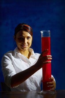 Young Scientist Royalty Free Stock Photos