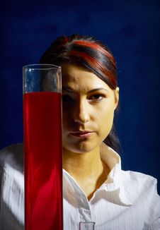 Young Scientist Stock Photo