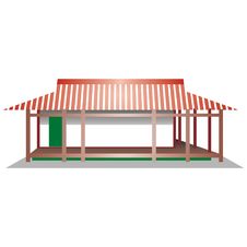 Oriental Front House Stock Photos Oriental Front House Stock Photos