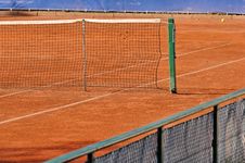 Empty Tennis Court Royalty Free Stock Photo Empty Tennis Court Royalty Free Stock Photo