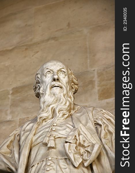 Marble sculpture in Chateau de Versailles