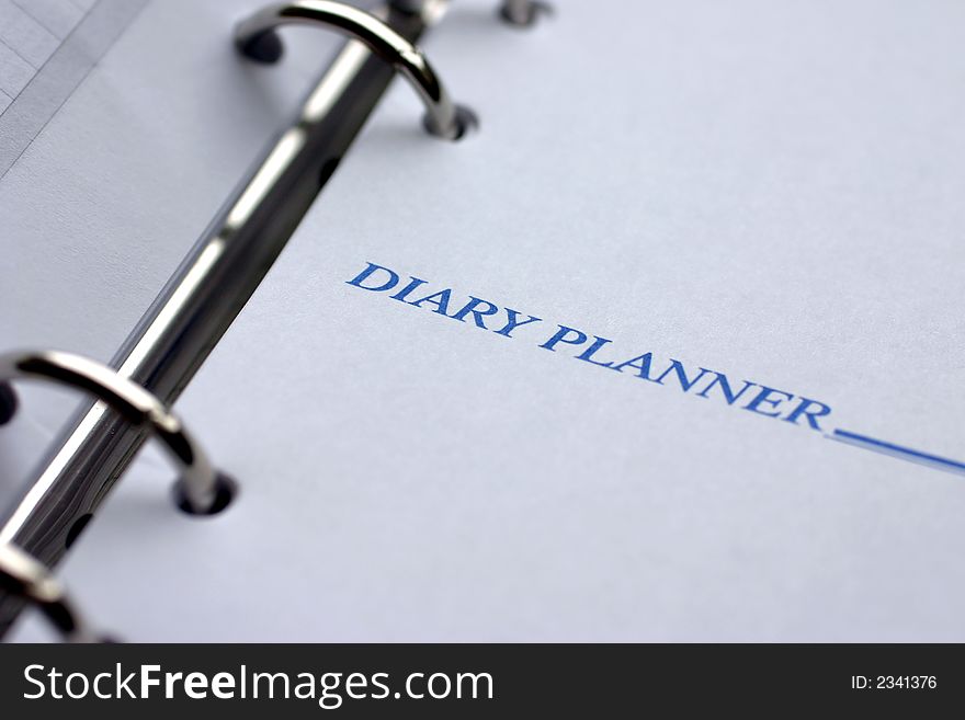 Diary planner
