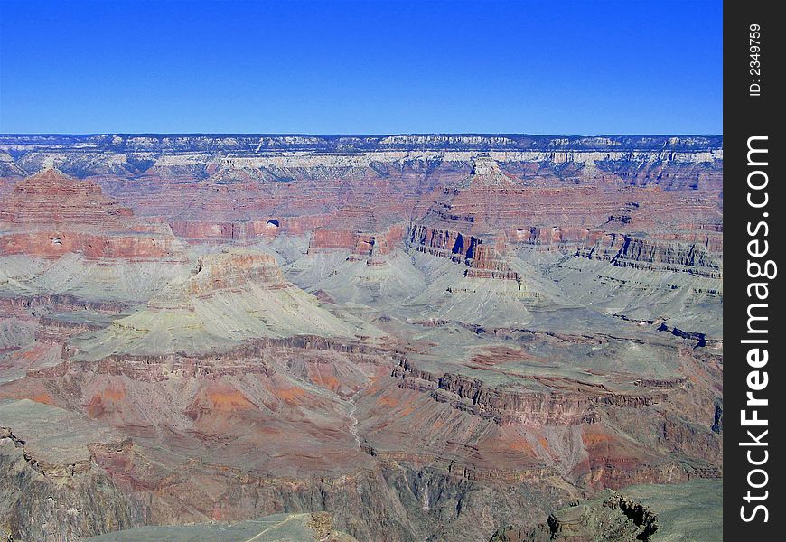 Grand Canyon National Park in Arizona showing the vast expanse