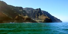 Rugged Napali Coastline Of Kauai, Hawaii, USA. Royalty Free Stock Image Rugged Napali Coastline Of Kauai, Hawaii, USA. Royalty Free Stock Image