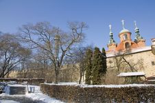 Church In Winter Stock Photography