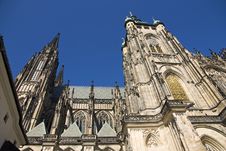 St. Vitus Cathedral Royalty Free Stock Photography