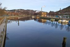 River In The City. Royalty Free Stock Image River In The City. Royalty Free Stock Image