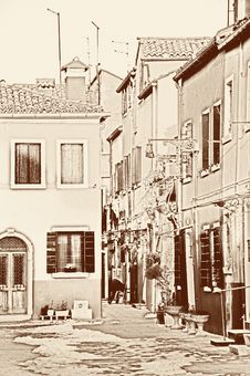 Burano Royalty Free Stock Photo Burano Royalty Free Stock Photo