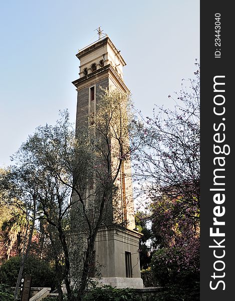 Belfry in Yunnan University,China. Belfry in Yunnan University,China