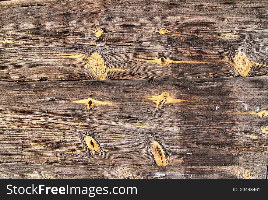 Background Old wooden brown boards. Background Old wooden brown boards.