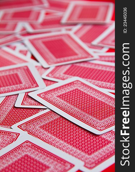 Playing cards  background