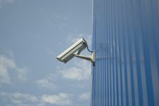 Outdoor Video Surveillance Royalty Free Stock Photography Outdoor Video Surveillance Royalty Free Stock Photography