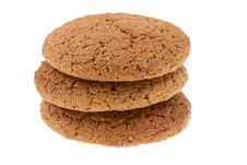 Cookies On Isolated Royalty Free Stock Photo Cookies On Isolated Royalty Free Stock Photo
