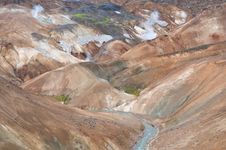 Colorful Mountains In Iceland Royalty Free Stock Images Colorful Mountains In Iceland Royalty Free Stock Images