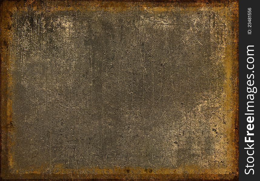 Scratched grunge background with frame. Scratched grunge background with frame